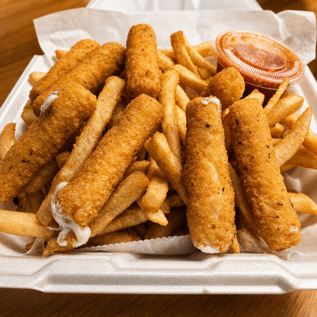 Mozzarella Sticks.